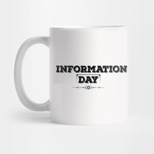 National Freedom of Information Day Black Mug